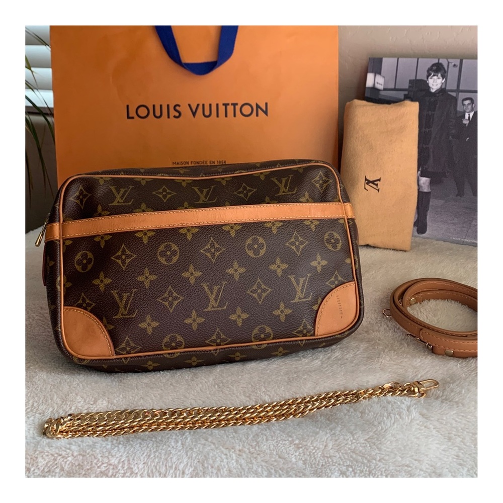 🌟 Authentic LV Compiegne Crossbody/Clutch Bag